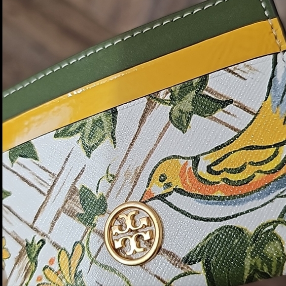 Tory Burch Leather Card Wallet BNWT - Picture 2 of 6